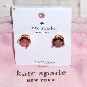 ♠️ Kate Spade ♠️️ "Rise and Shine" Garnet Studs